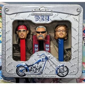 2006 PEZ OCC Orange County Choppers Limited Edition Collector's Tin Set Sealed